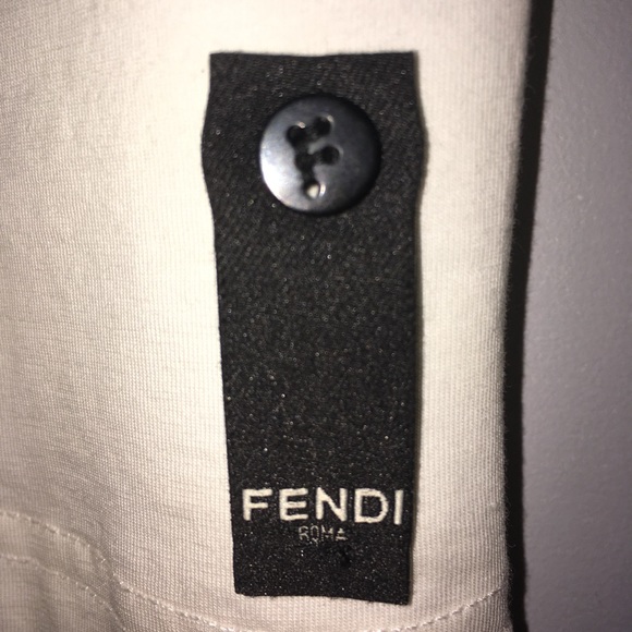 Fendi Red Monster Eyes Tee - Picture 3 of 3